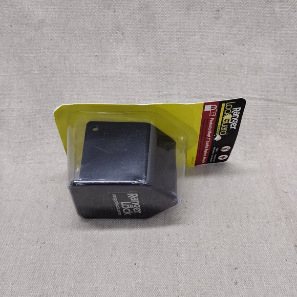 Ranger Lock Guard Model RGST-OP Protects Most 1" Locks Hardened Steel Housing - Picture 3 of 16